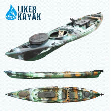 Liker Kayak modelo de barco único asiento pesca Kayak calidad estable para OEM al por mayor